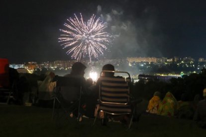 Quinto día de fuegos artificiales de las Fiestas de Valladolid