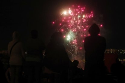 Quinto día de fuegos artificiales de las Fiestas de Valladolid