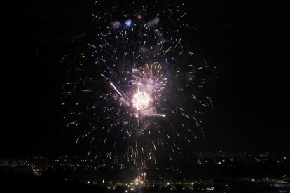 Quinto día de fuegos artificiales de las Fiestas de Valladolid