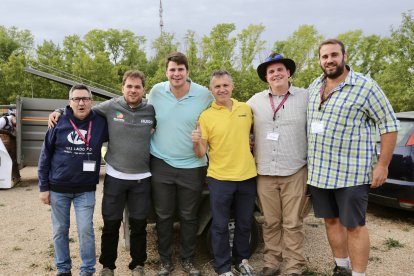 Los seis pilotos vallisoletanos que toman parte en el XXI Open de Aeroestación 'Ciudad de Valladolid'