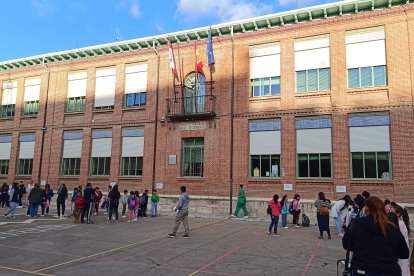 CEIP Miguel de Cervantes de Valladolid en la apertura del curso escolar 2024-2025.