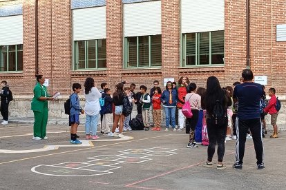 CEIP Miguel de Cervantes de Valladolid en la apertura del curso escolar 2024-2025.