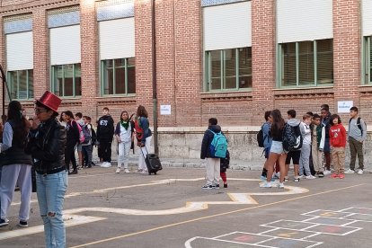 CEIP Miguel de Cervantes de Valladolid en la apertura del curso escolar 2024-2025.