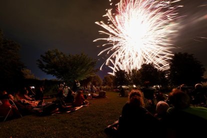 Sexto día de los  Fuegos Artificiales de las Fiestas de Valladolid 2024