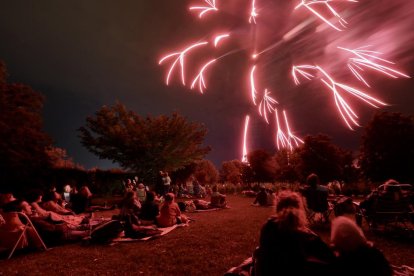 Sexto día de los  Fuegos Artificiales de las Fiestas de Valladolid 2024