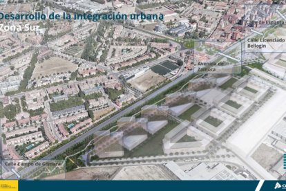 Proyecto integración ferroviaria en Valladolid