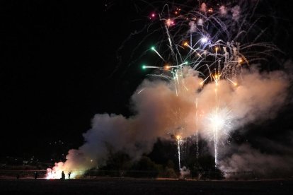 Mascletá final de fiestas de Valladolid