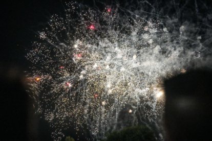 Mascletá final de fiestas de Valladolid