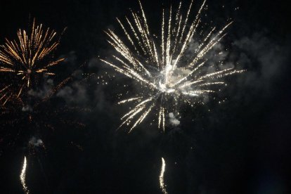 Mascletá final de fiestas de Valladolid