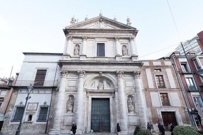 La iglesia de las Angustias de Valladolid en una imagen de archivo