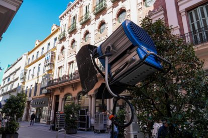 Rodaje de la segunda temporada de Memento Mori en Valladolid.