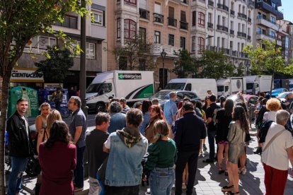 Rodaje de la segunda temporada de Memento Mori en Valladolid.