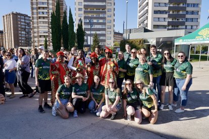 Inauguración del Campeonato Mundial de Puzzles en Valladolid.