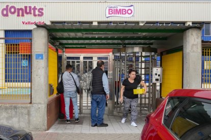 Trabajadores de Bimbo en Valladolid