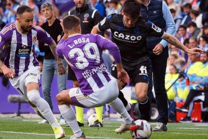 Imagen del último Real Valladolid-Real Sociedad.