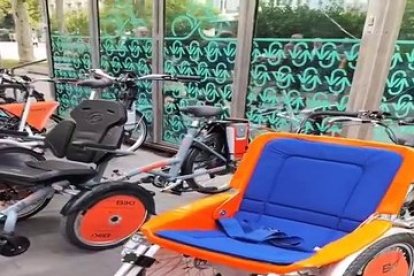 Nuevas bicicletas adaptadas de Biki en Valladolid