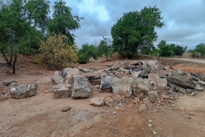 Obras en la reserva biológica-urbana El Tomillo