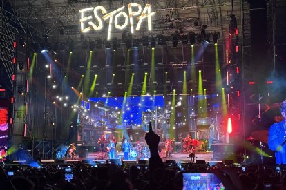 Concierto de Estopa en Valladolid.