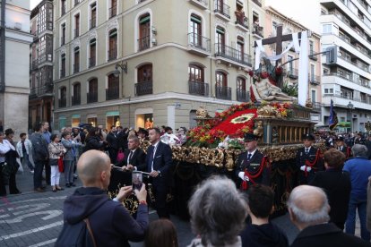 Procesión extraordinaria entre la Cofradía de San Martín y la Jefatura Superior de Policía Nacional