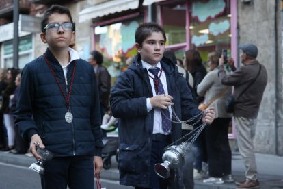 Procesión extraordinaria entre la Cofradía de San Martín y la Jefatura Superior de Policía Nacional