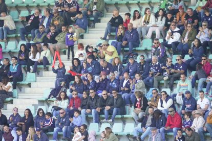 Aficionados del VRAC en la Nueva Balastera de Palencia