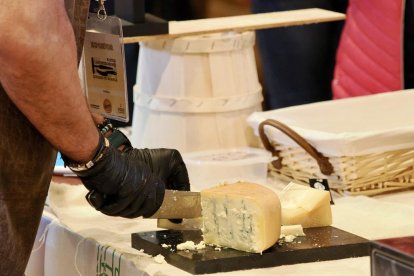 Feria del queso 'Vallaqueso' de la Diputación de Valladolid.