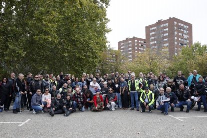 Marcha motera para visibilizar la ELA.