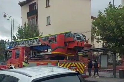 Los Bomberos de Valladolid actúan por el huracán 'Kirk'