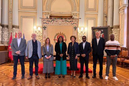 Visita al Ayuntamiento de Valladolid.