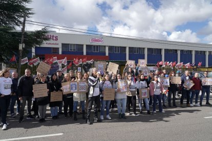 El 100% de la plantilla de Bimbo secunda la nueva jornada de huelga