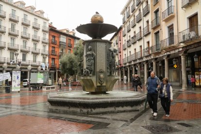 Imagen de la plaza de Fuente Dorada en la actualidad.