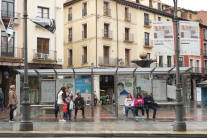 Imagen de la plaza de Fuente Dorada en la actualidad.