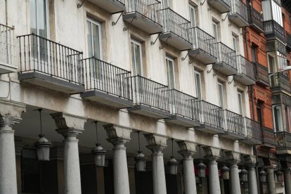 Imagen de la plaza de Fuente Dorada en la actualidad.