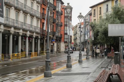 Imagen de la plaza de Fuente Dorada en la actualidad.