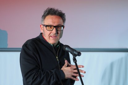 José Luis Cienfuegos, director de la Seminci, en la gala 'Castilla y León en corto'