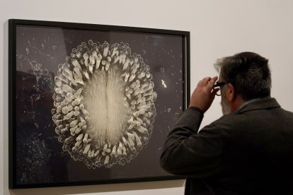 Exposición de las obras de la IX Bienal Internacional de Grabado Aguafuerte.