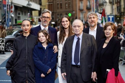 Imagen de la alfombra de la gala inaugural de la 69 edición de Seminci