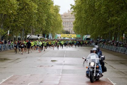 Celebración de la XIII Valladolid en Marcha contra el Cáncer.