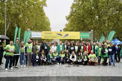 Celebración de la XIII Valladolid en Marcha contra el Cáncer.