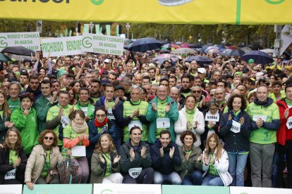 Celebración de la XIII Valladolid en Marcha contra el Cáncer.