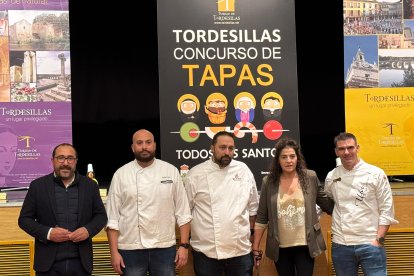 Imagen de la presentación del XII Concurso de Tapas ‘Todos los Santos’ de Tordesillas