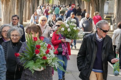 Cementerio del Carmen. Día de Todos Los Santos.