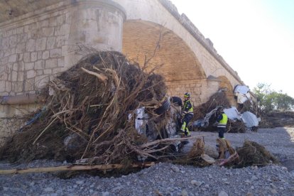 Bomberos de Valladolid en la DANA de Valencia.