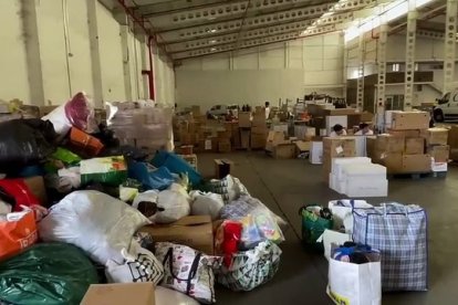 Recogida de alimentos y materiales en Valladolid para los afectados por la DANA