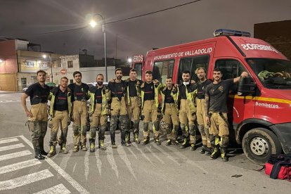 Cuerpo de Bomberos del Ayuntamiento de Valladolid en Aldaia