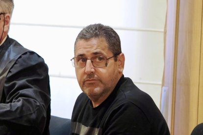 Pablo Antonio Santamaría, alias 'El Chiqui', durante el juicio celebrado en la Audiencia de Valladolid.