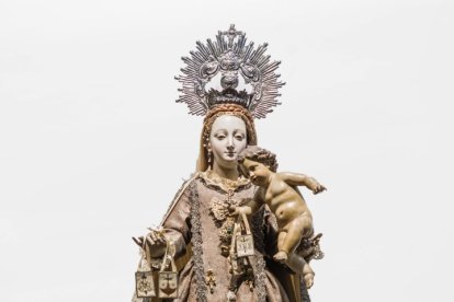 Detalle de la 'Virgen del Carmen'