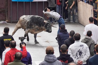 Encierro de la Fiesta de la Salchicha de Zaratán.