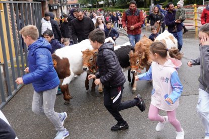 Encierro de la Fiesta de la Salchicha de Zaratán.