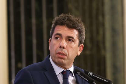 El presidente del PP de la Comunitat Valenciana Carlos Mazón.